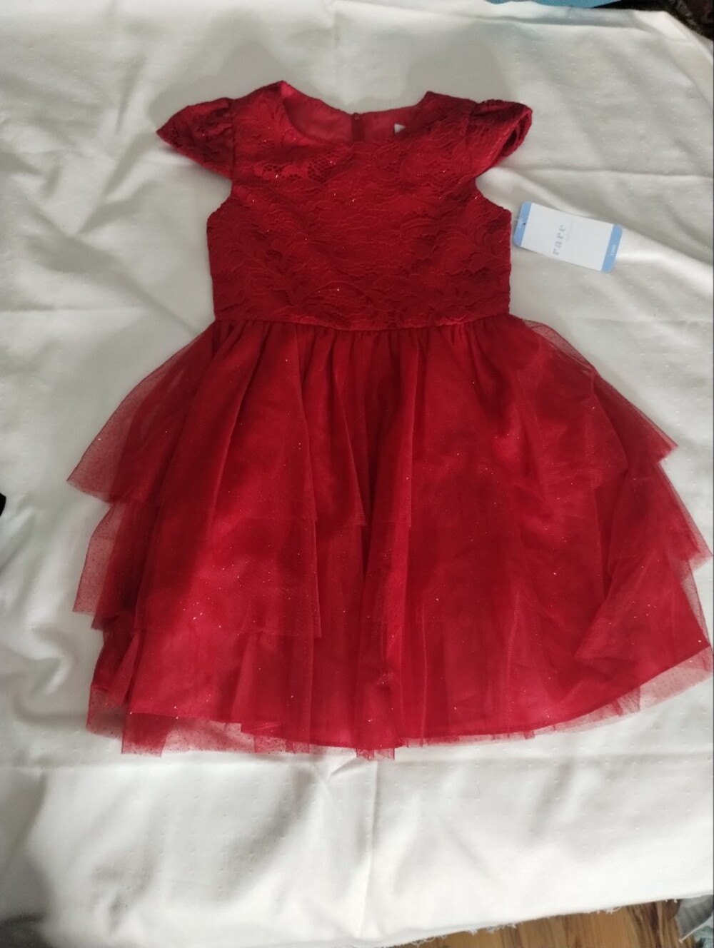 Rare Editions Girls Formal Size 6/6x Red Dress